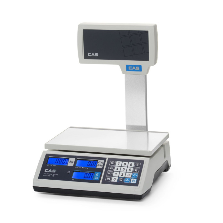 Waga kalkulacyjna z legalizacją z wysięgnikiem, CAS, 304x324x(H)419mm