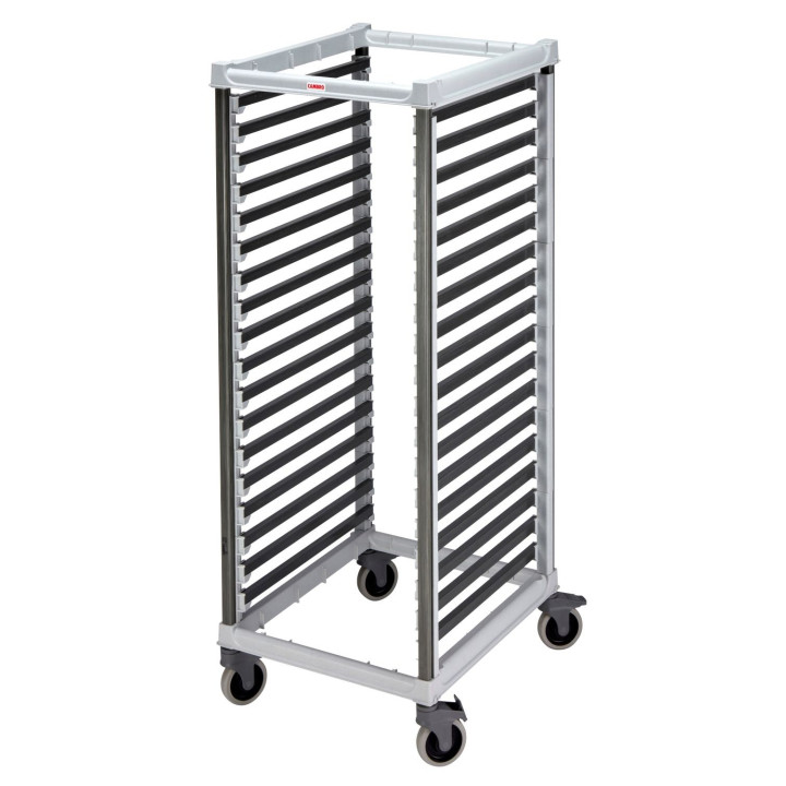 Wózek Camshelving do transportu pojemników, 18 × GN 2/1, Cambro, 835x645x(H)171mm