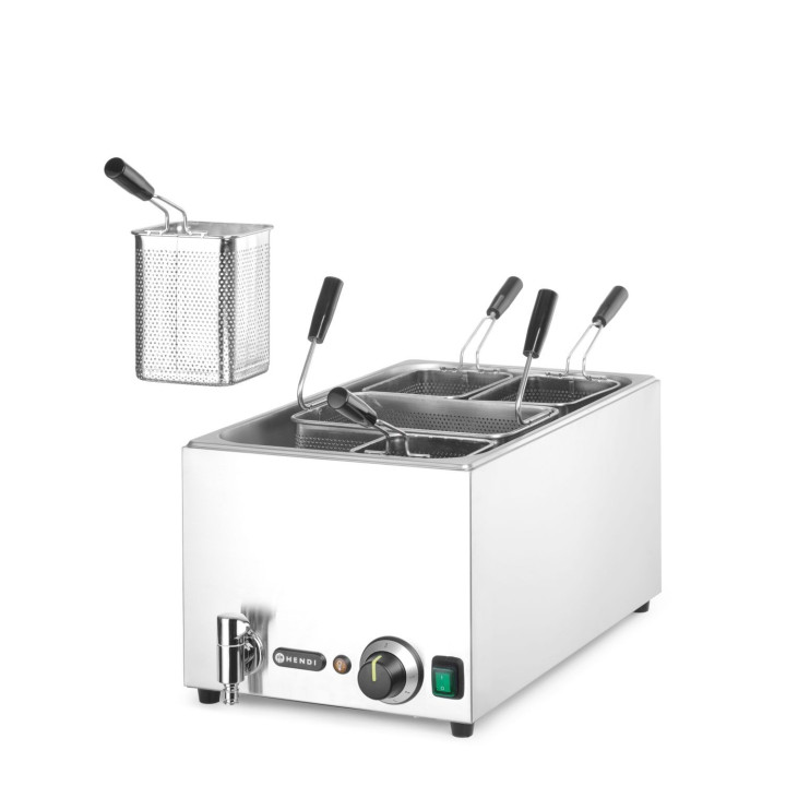 Urządzenie do gotowania makaronu, HENDI, 25L, 220-240V/3500W, 601x326x(H)279mm