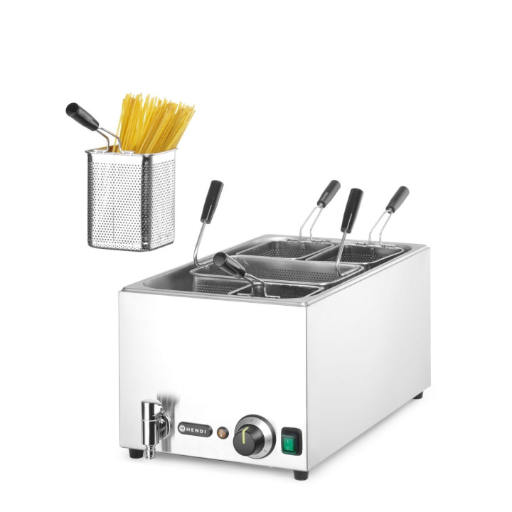 Urządzenie do gotowania makaronu, HENDI, 25L, 220-240V/3500W, 601x326x(H)279mm