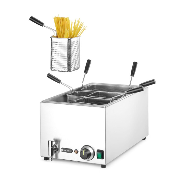 Urządzenie do gotowania makaronu, HENDI, 25L, 220-240V/3500W, 601x326x(H)279mm