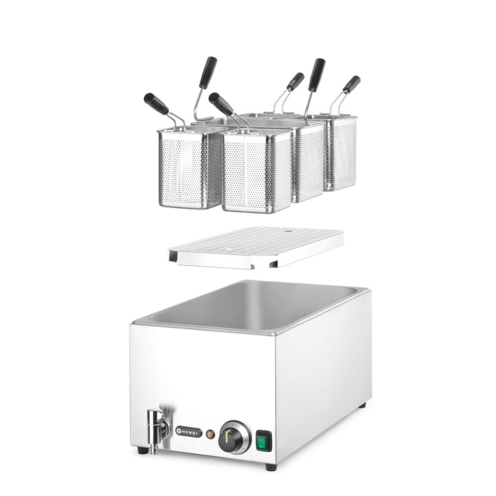 Urządzenie do gotowania makaronu, HENDI, 25L, 220-240V/3500W, 601x326x(H)279mm