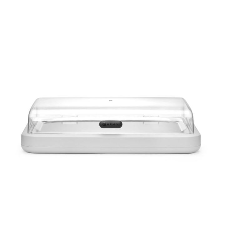 Witrynka chłodząca UNIQ, HENDI, designed by Robert Bronwasser, GN 1/1, biały, 593x389x(H)147mm, Prostokątny