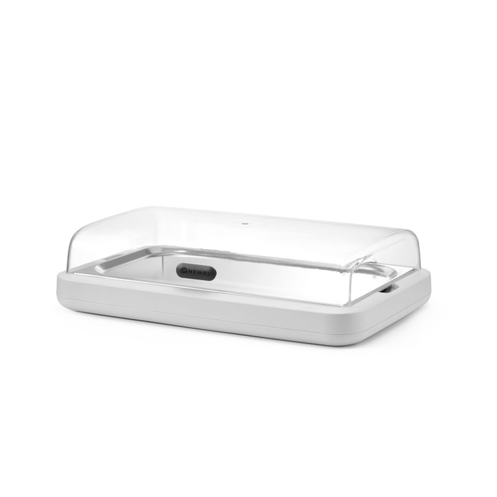 Witrynka chłodząca UNIQ, HENDI, designed by Robert Bronwasser, GN 1/1, biały, 593x389x(H)147mm, Prostokątny