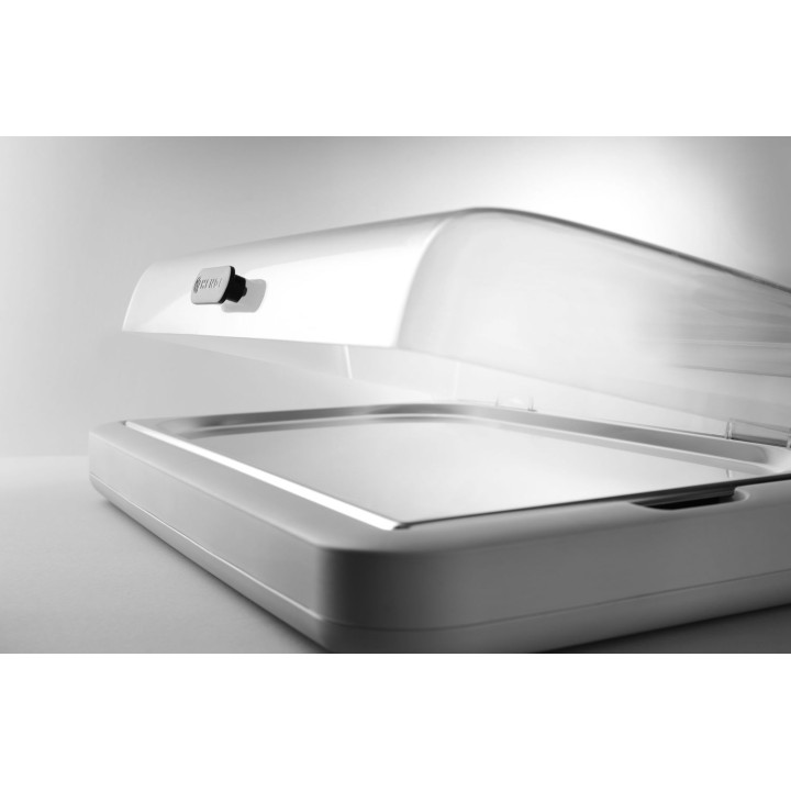 Witrynka chłodząca UNIQ, HENDI, designed by Robert Bronwasser, GN 1/1, biały, 593x389x(H)147mm, Prostokątny