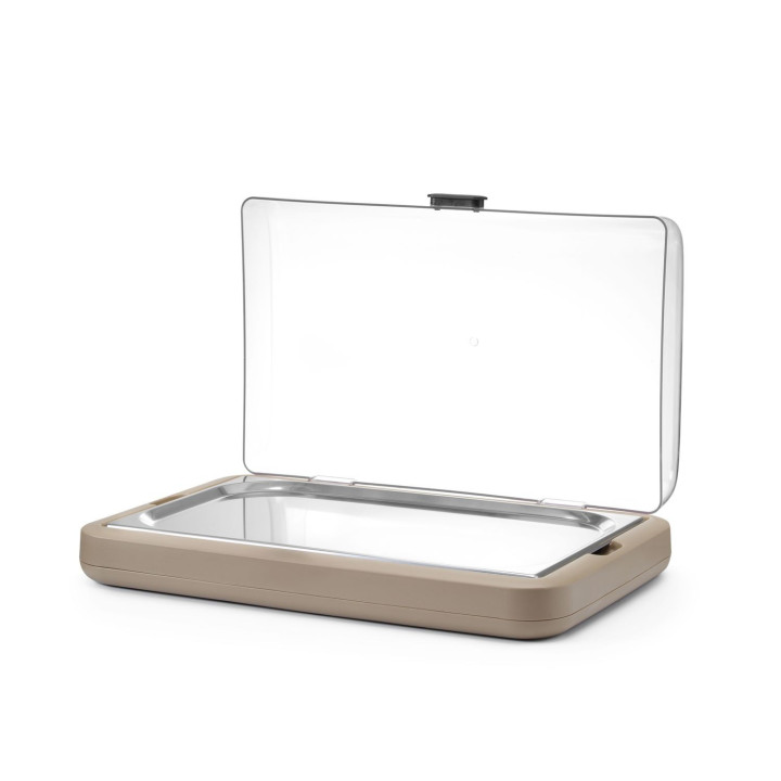 Witrynka chłodząca UNIQ, HENDI, designed by Robert Bronwasser, GN 1/1, beżowy, 593x389x(H)147mm, Prostokątny