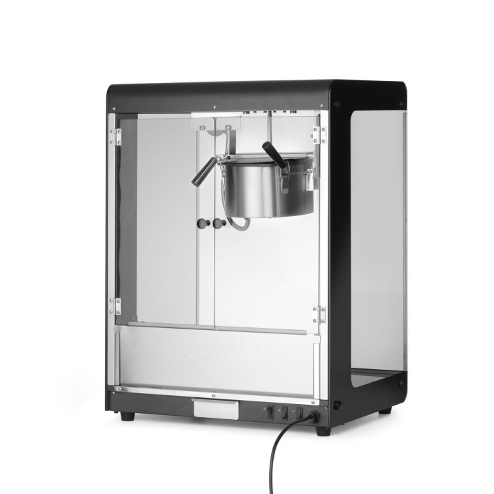 Urządzenie do popcornu, HENDI, 80L, czarny, 220-240V/1155W, 560x445x(H)775mm