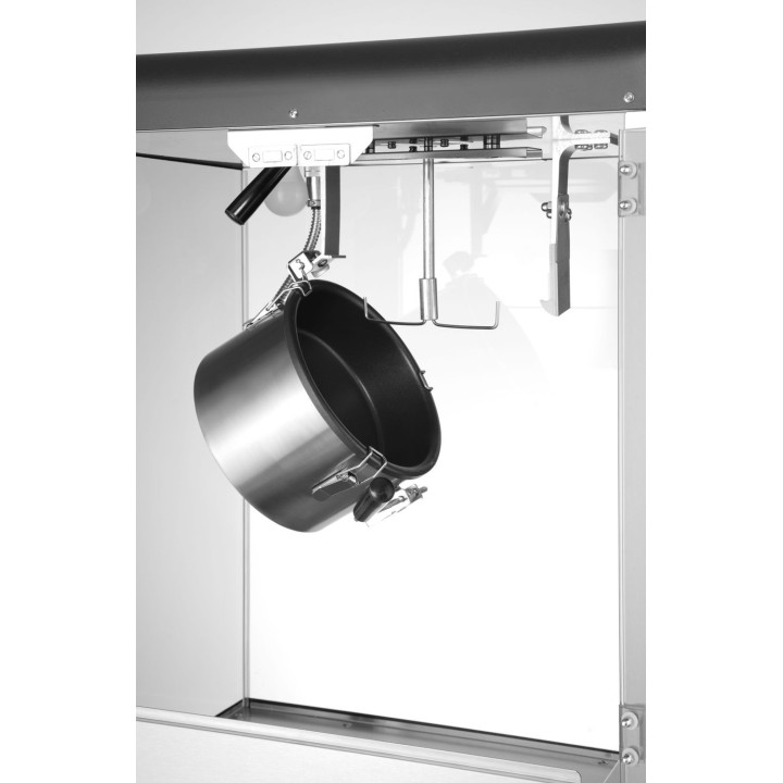 Urządzenie do popcornu, HENDI, 80L, czarny, 220-240V/1155W, 560x445x(H)775mm