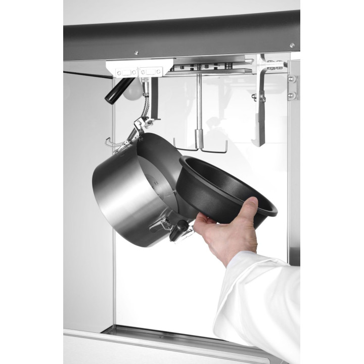 Urządzenie do popcornu, HENDI, 80L, czarny, 220-240V/1155W, 560x445x(H)775mm