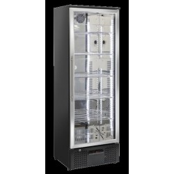 Chłodziarka na napoje Coolhead 1 drzwiowa z drzwiami szklanymi  czarna 600x558x1800 Wariant podstawowy