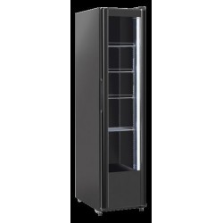 Chłodziarka na napoje Coolhead 1 drzwiowa z drzwiami szklanymi czarna 440x708x1840 Wariant podstawowy