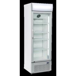 Chłodziarka na napoje Coolhead 1 drzwiowa z drzwiami szklanymi panel reklamowy 620x600x1890 Wariant podstawowy