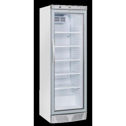 Chłodziarka na napoje Coolhead 1 drzwiowa z drzwiami szklanymi biała 595x635x1830 Wariant podstawowy