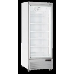 Chłodziarka na napoje Coolhead 1 drzwiowa z drzwiami szklanymi biała 780x705x2202 Wariant podstawowy