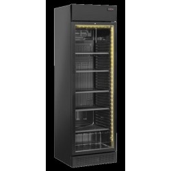 Chłodziarka na napoje Coolhead 1 drzwiowa z drzwiami szklanymi czarna 595x604x1980 Wariant podstawowy