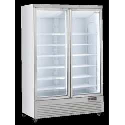 Chłodziarka na napoje Coolhead 2 drzwiowa z drzwiami szklanymi biała 1253x740x2040 Wariant podstawowy