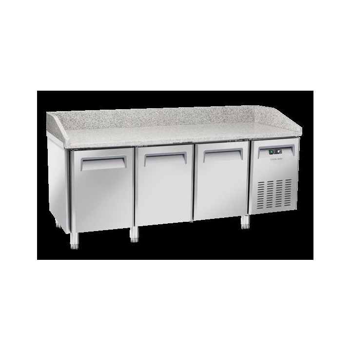 Stół chłodniczy do pizzy trzydrzwiowa Wariant podstawowy