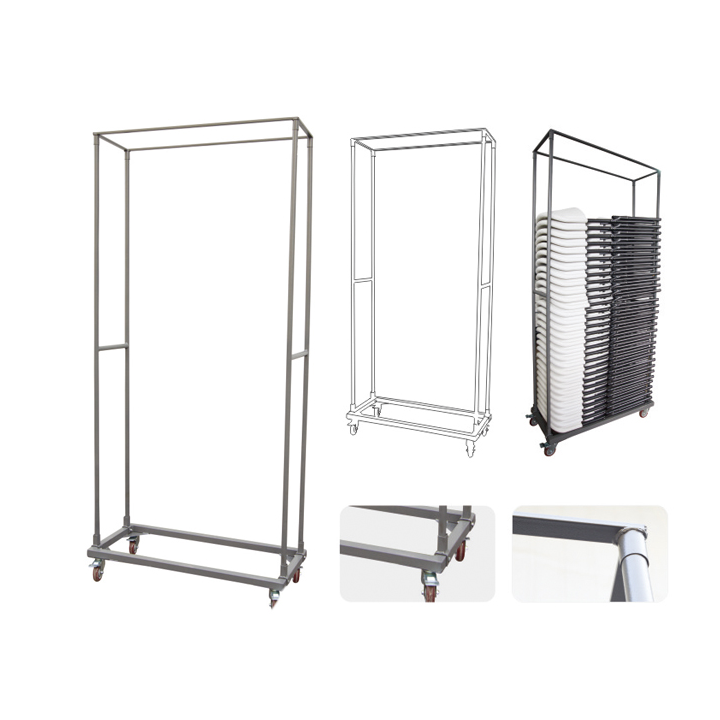 Wózek na krzesła, AmerBox, 1140x492x(H)1895mm