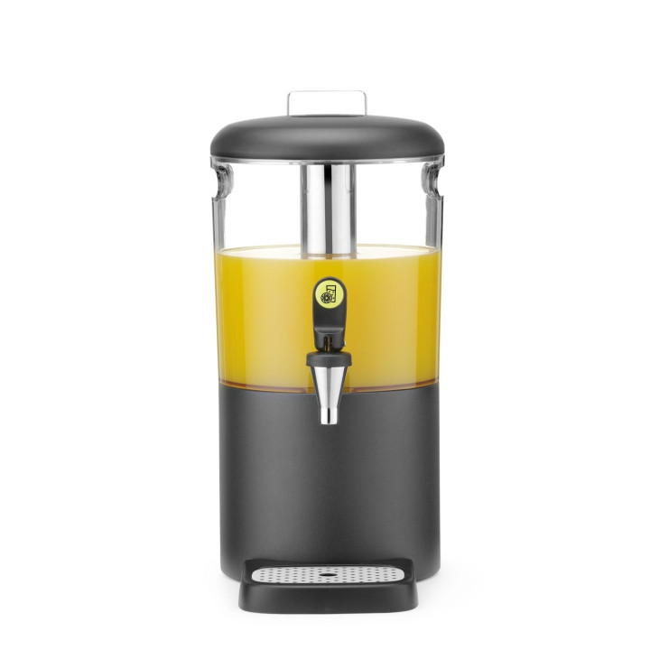 Dyspenser do soków, 4 l UNIQ, HENDI, designed by Robert Bronwasser, 4L, czarny, 315x211x(H)431mm