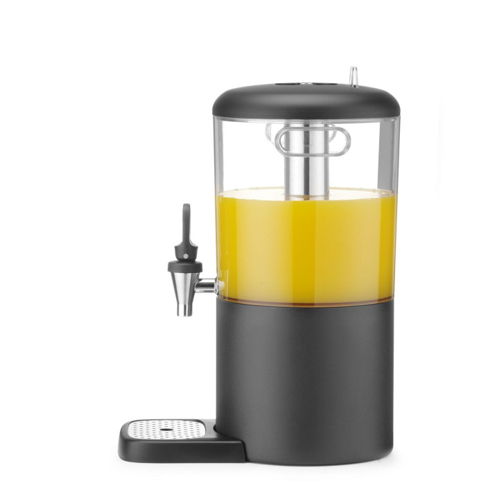 Dyspenser do soków, 4 l UNIQ, HENDI, designed by Robert Bronwasser, 4L, czarny, 315x211x(H)431mm