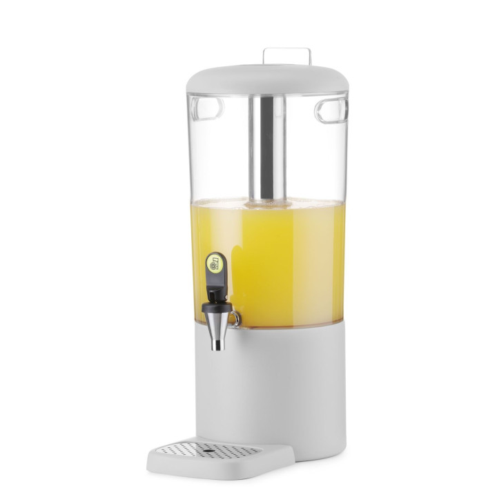 Dyspenser do soków, 8 l UNIQ, HENDI, designed by Robert Bronwasser, 8L, biały, 318x216x(H)532mm