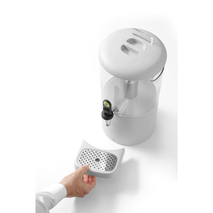 Dyspenser do soków, 8 l UNIQ, HENDI, designed by Robert Bronwasser, 8L, biały, 318x216x(H)532mm