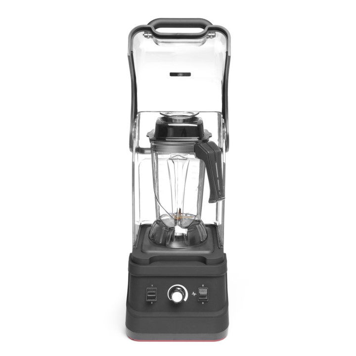 Blender barowy z obudową wyciszająca i kielichem BPA-free, HENDI, 230V/1680W, 250x300x(H)540mm