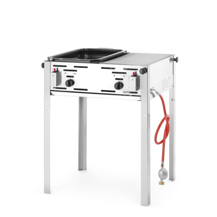 Grill-Master Maxi 50/50, HENDI, 11kW, 850x675x(H)600mm