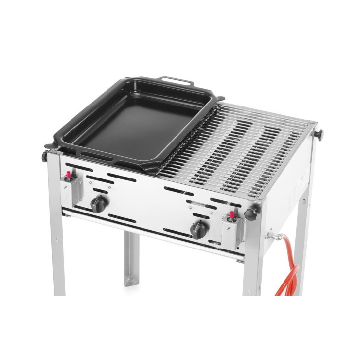Grill-Master Maxi 50/50, HENDI, 11kW, 850x675x(H)600mm