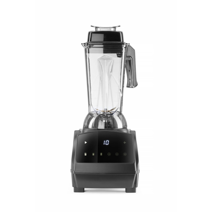 Blender barmański elektroniczny BPA free , HENDI, 2,5L, czarny, 230V/1680W, 220x240x(H)535mm