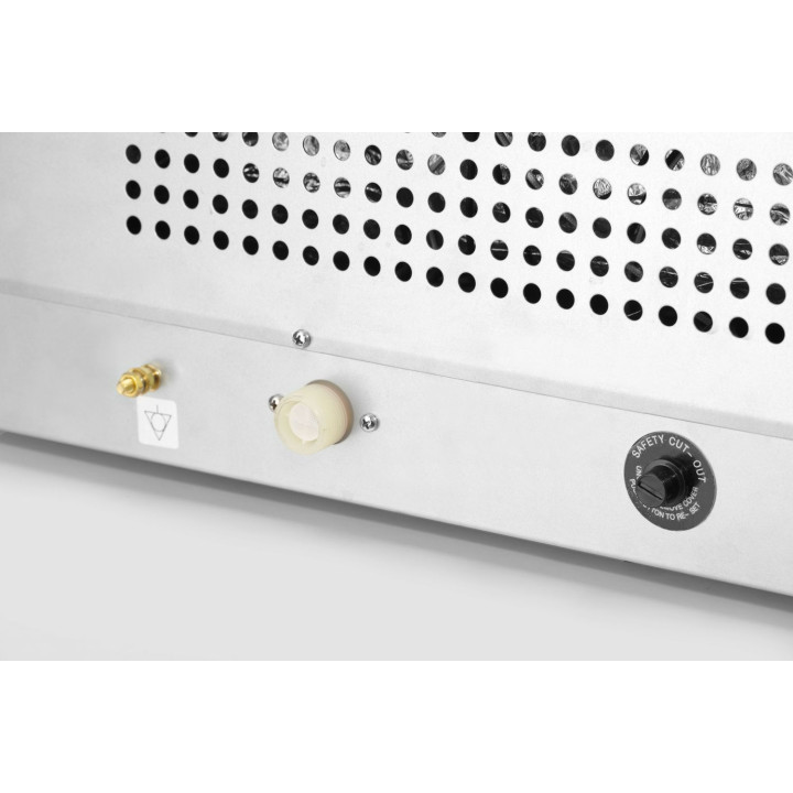 Piec konwekcyjny z nawilżaniem H100S, HENDI, GN 1/1, 230V/3500W, 699x608x(H)550mm