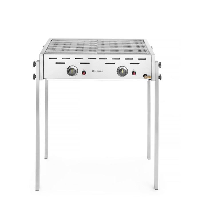 Roast-Master Pro Grill gazowy, HENDI, 11,6kW, 790x560x(H)900mm
