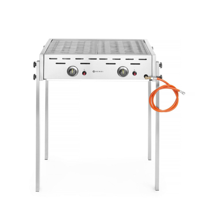 Roast-Master Pro Grill gazowy, HENDI, 11,6kW, 790x560x(H)900mm