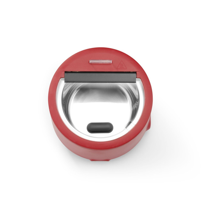 Kociołek do zupy UNIQ, HENDI, 8L, czerwony, 220-240V/500W, ⌀365x(H)325mm