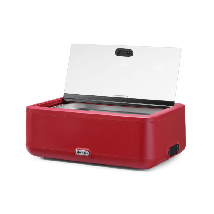 Podgrzewacz elektryczny UNIQ, HENDI, czerwony, 220-240V/700W, 607x402x(H)245mm