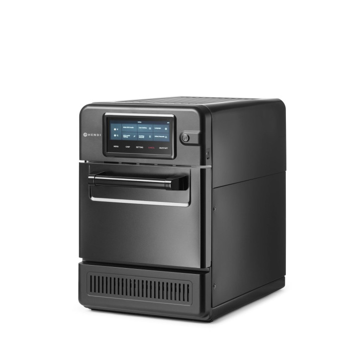 Piec konwekcyjno-mikrofalowy CombiTurbo , HENDI, 18L, czarny, 230V/3000W, 402x735x(H)608mm
