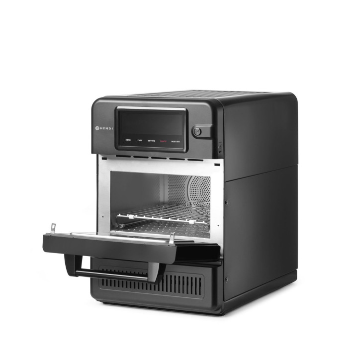 Piec konwekcyjno-mikrofalowy CombiTurbo , HENDI, 18L, czarny, 230V/3000W, 402x735x(H)608mm