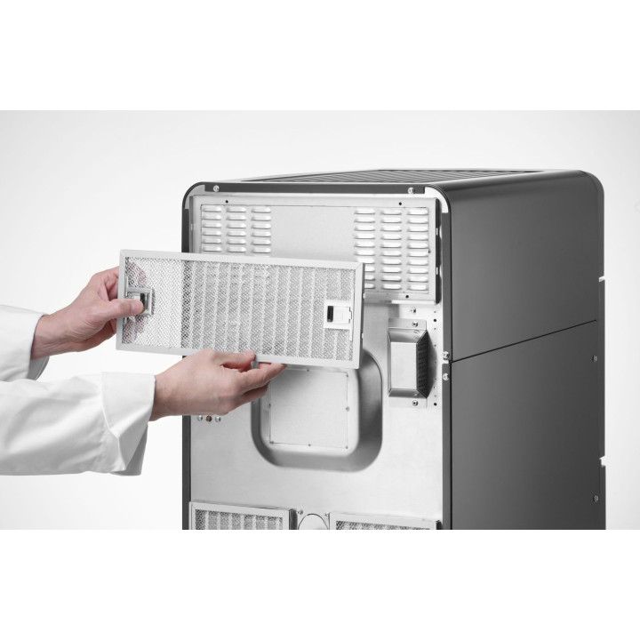 Piec konwekcyjno-mikrofalowy CombiTurbo , HENDI, 18L, czarny, 230V/3000W, 402x735x(H)608mm