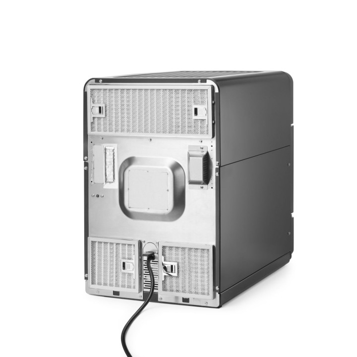 Piec konwekcyjno-mikrofalowy CombiTurbo , HENDI, 18L, czarny, 230V/3000W, 402x735x(H)608mm