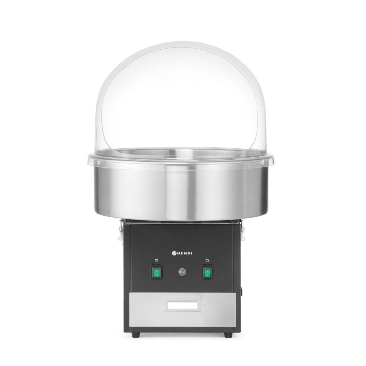 Urządzenie do waty cukrowej, HENDI, czarny, 220-240V/1130W, 520x520x(H)503mm