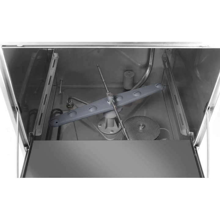 Zmywarka do naczyń 50x50 – sterowana elektronicznie, HENDI, 230V/3600W, 570x600x(H)830mm