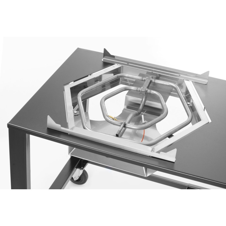 Grill gazowy Fiesta XL, HENDI, 7kW, 1180x810x(H)1000mm