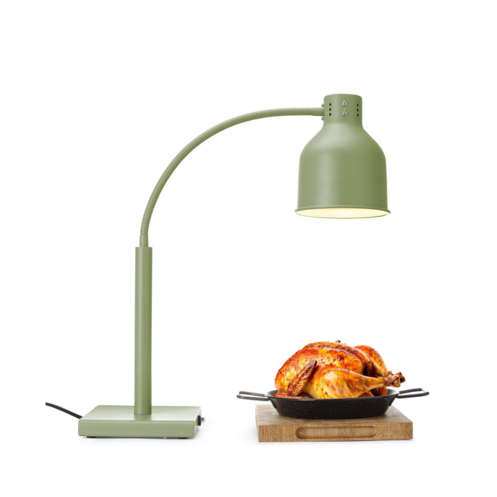 Lampa do podgrzewania potraw, giętka, HENDI, zielony, 220-240V/250W, 268x203x(H)660mm
