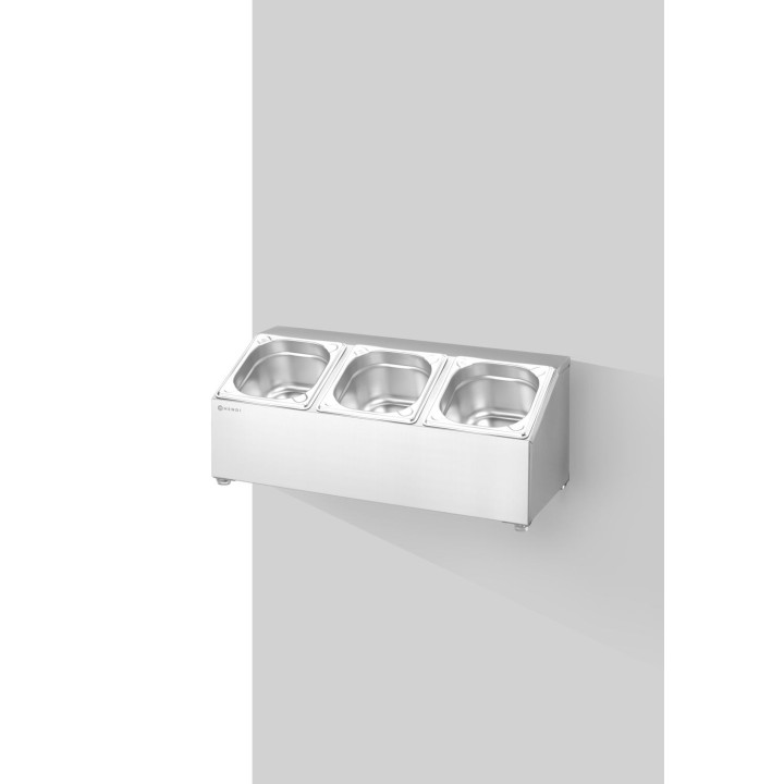 Stojak na pojemniki GN, HENDI, 512x245x(H)215mm