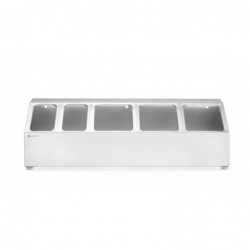 Stojak na pojemniki GN, HENDI, 745x245x(H)215mm