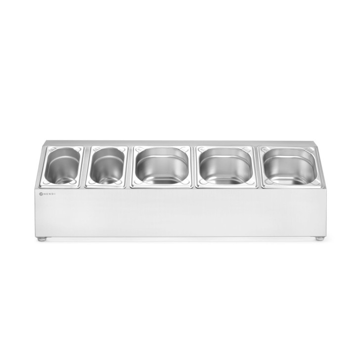 Stojak na pojemniki GN, HENDI, 745x245x(H)215mm