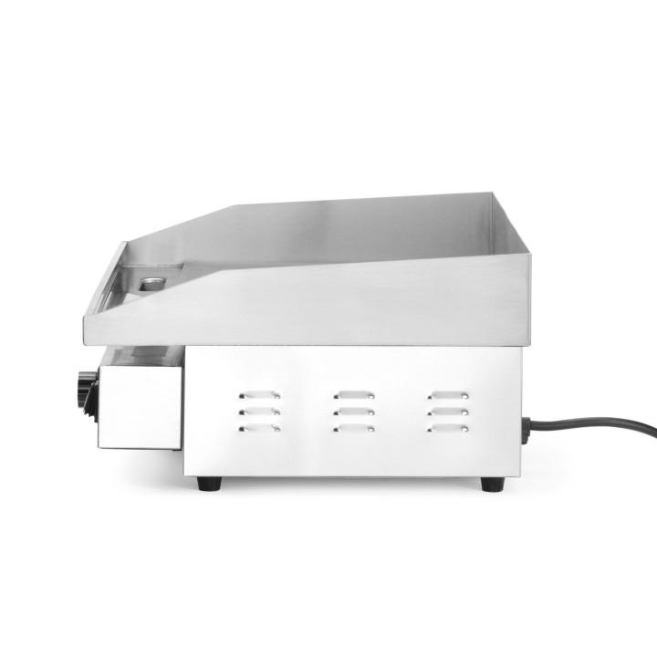 Płyta grillowa, gładka, HENDI, Budget Line, gładka, 220-240V/3000W, 550x430x(H)240mm