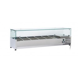 Nadstawka chłodnicza GLASS TOP 5x GN 1/3 +B165+ 1x GN 1/2 Wariant podstawowy