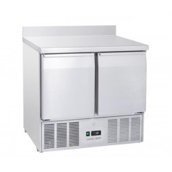 Stół chłodniczy sałatkowy Coolhead 2 drzwiowy z blatem roboczym zrantem 100mm Wariant podstawowy