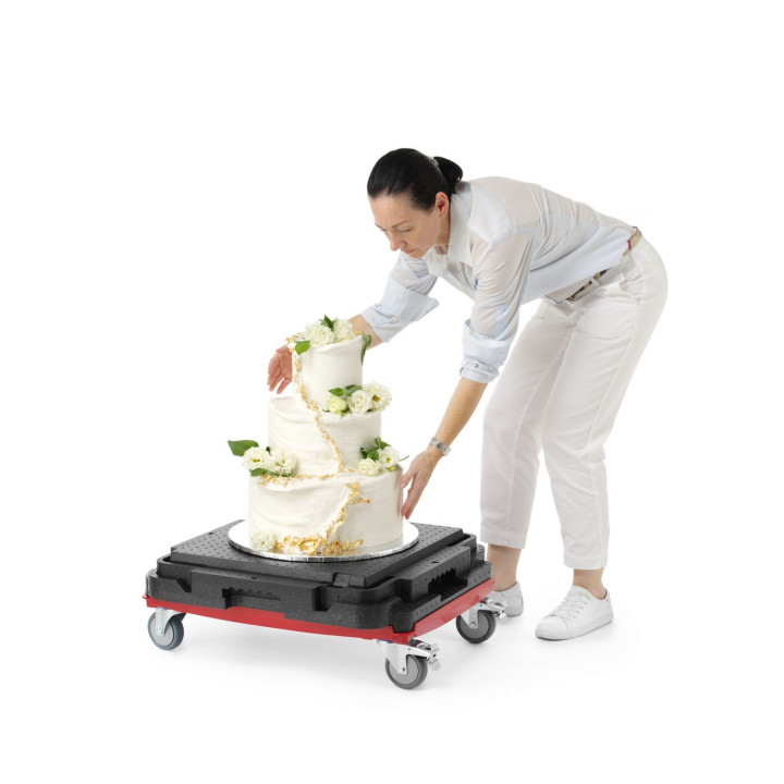 Pojemnik termoizolacyjny wielofunkcyjny Cam GoBox, Cambro, jasnoszary, 641x641x(H)754mm